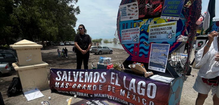 Lake Chapala activists protest water extraction plans on World Environment Day